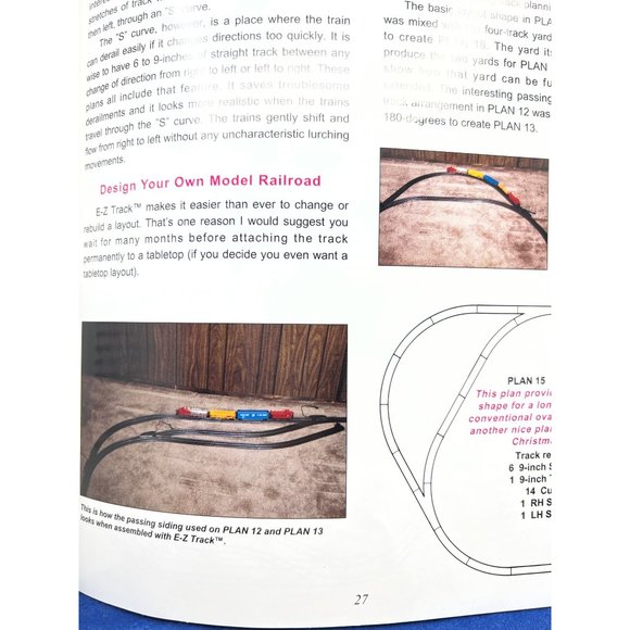 Model Railroading Made "E-Z"w Bachmanns E-z Track System Robert Scheicher 1995 - Picture 10 of 12